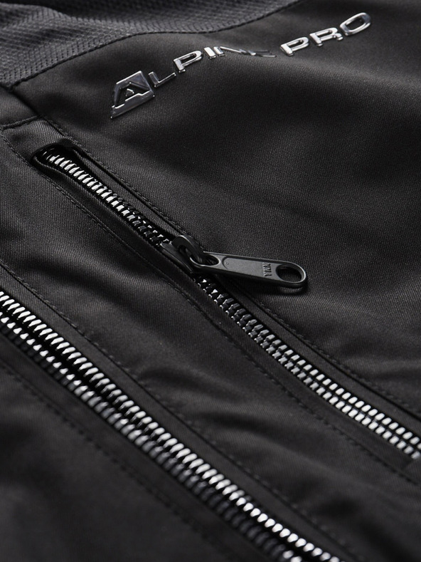 ALPINE PRO Fekete férfi sí dzseki ALPINE PRO Olad