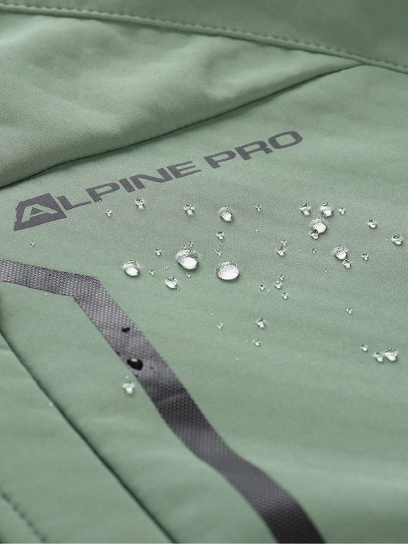 ALPINE PRO Zöld férfi softshell kabát ALPINE PRO Hoor