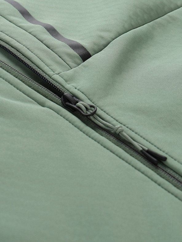 ALPINE PRO Zöld férfi softshell kabát ALPINE PRO Hoor