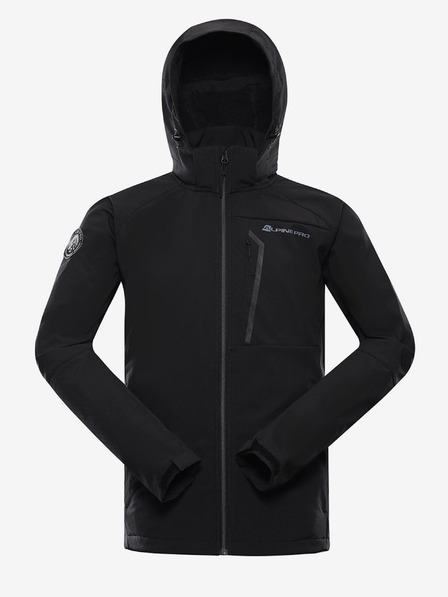 ALPINE PRO Fekete férfi softshell dzseki ALPINE PRO HOOR