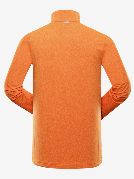 ALPINE PRO Narancssárga férfi ALPINE PRO Goll sportos kapucnis pulcsi