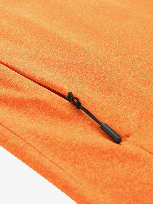 ALPINE PRO Narancssárga férfi ALPINE PRO Goll sportos kapucnis pulcsi