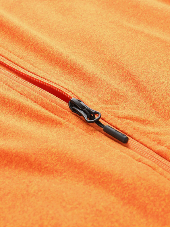 ALPINE PRO Narancssárga férfi ALPINE PRO Goll sportos kapucnis pulcsi