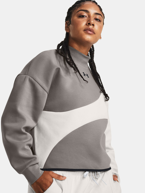 Under Armour Női felső Under Armour Unstoppable Flc Crop Crew