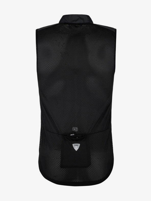 Kilpi Fekete férfi Kilpi FLOW-M kerékpáros mellény