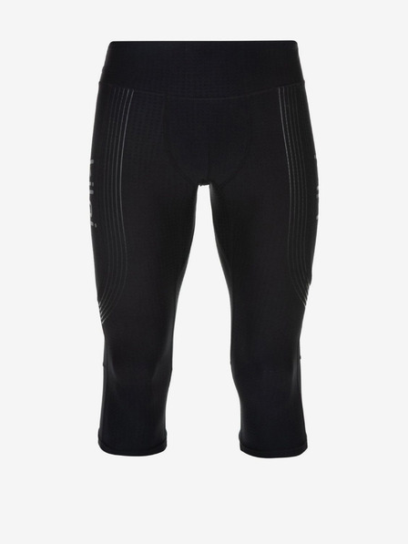 Kilpi Fekete férfi 3/4-es futó leggings Kilpi TERRY-M