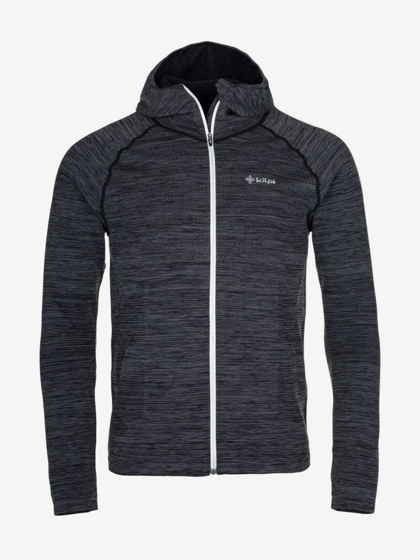 Kilpi Sötétszürke férfi bordázott melegítőfelső Kilpi HADSON-U