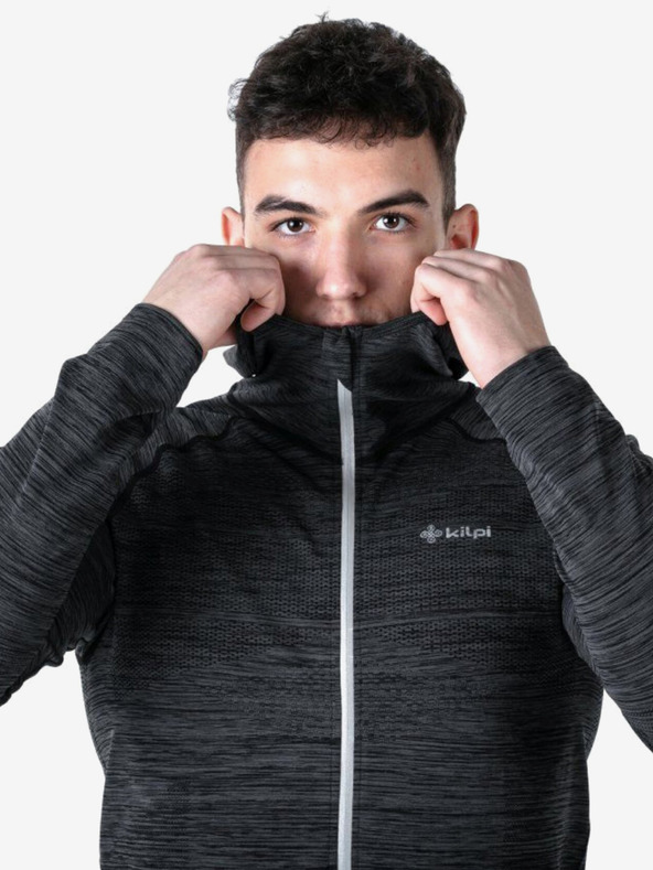 Kilpi Sötétszürke férfi bordázott melegítőfelső Kilpi HADSON-U