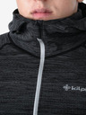 Kilpi Sötétszürke férfi bordázott melegítőfelső Kilpi HADSON-U