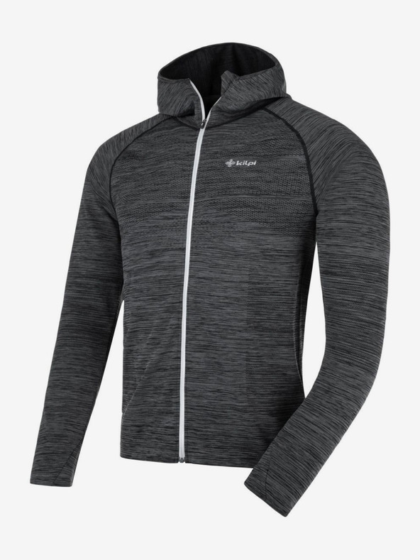 Kilpi Sötétszürke férfi bordázott melegítőfelső Kilpi HADSON-U
