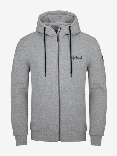 Kilpi Világosszürke férfi Kilpi Leines-M kapucnis pulóver