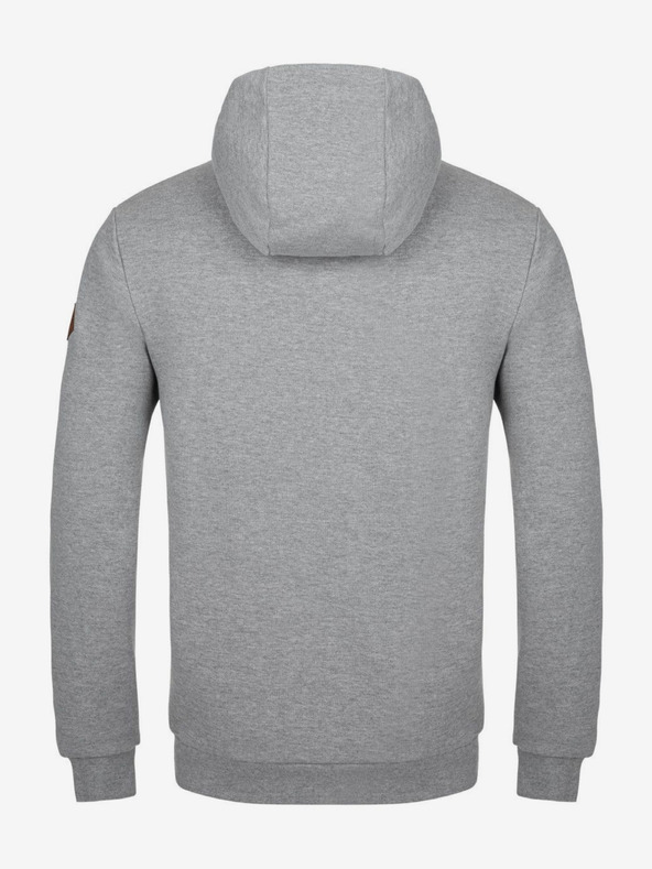 Kilpi Világosszürke férfi Kilpi Leines-M kapucnis pulóver