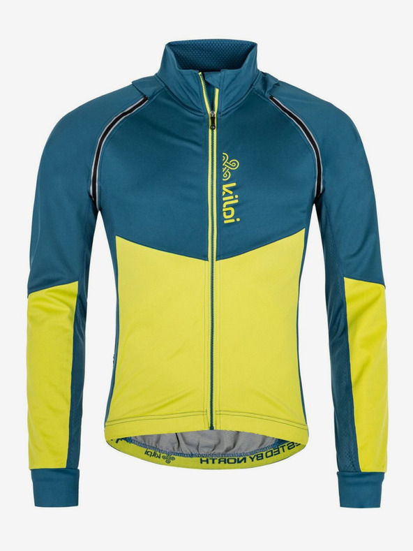Kilpi Sárga és kék férfi sport softshell dzseki Kilpi Zain-M
