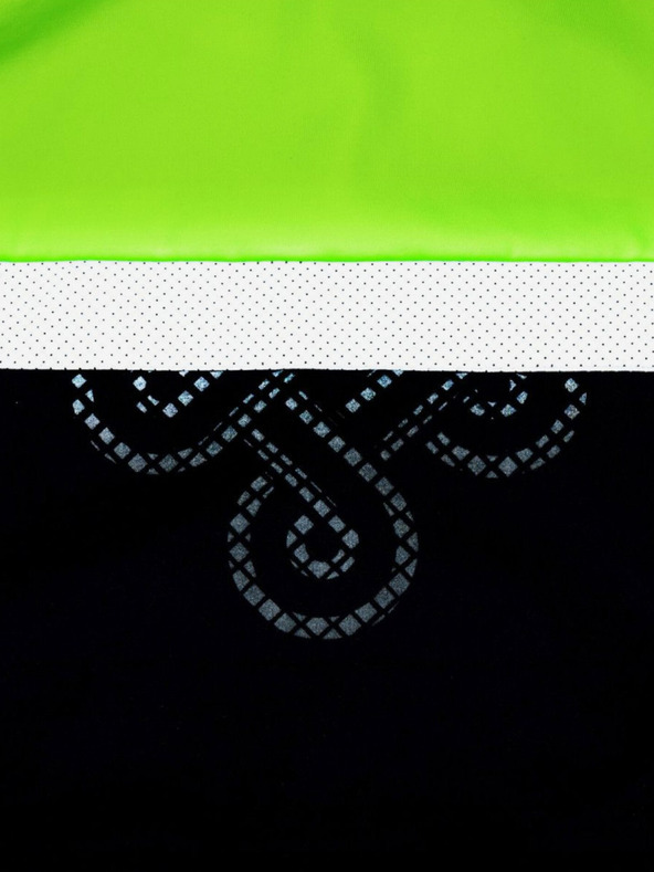 Kilpi Fekete és sárga férfi softshell kerékpáros dzseki Kilpi Nereto-M