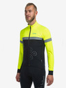 Kilpi Fekete és sárga férfi softshell kerékpáros dzseki Kilpi Nereto-M