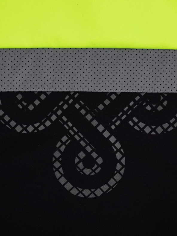 Kilpi Fekete és sárga férfi softshell kerékpáros dzseki Kilpi Nereto-M