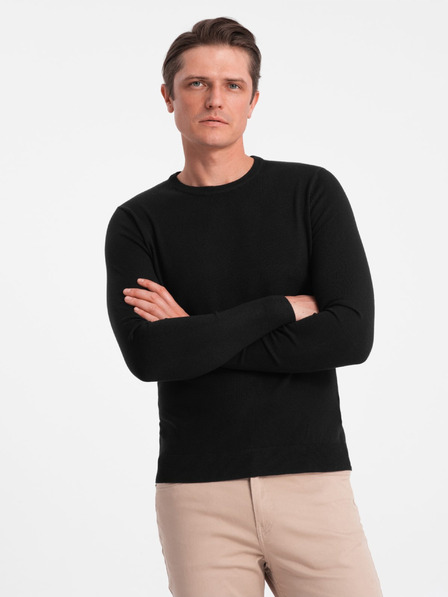 Ombre Clothing Fekete férfi Ombre Ruházat pulóver