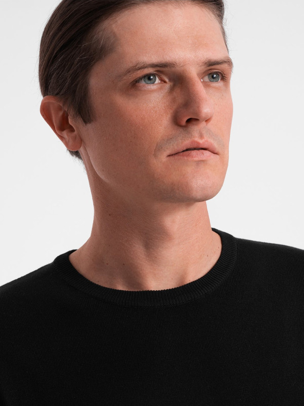 Ombre Clothing Fekete férfi Ombre Ruházat pulóver