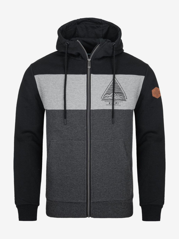 Kilpi Férfi pamut pulóver Kilpi LYNGE-M Sötét szürke