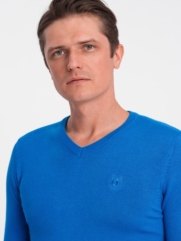 Ombre Clothing Kék Férfi pulóver Ombre ruházat