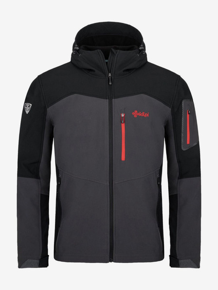 Kilpi Sötétszürke Férfi Kilpi Presena-M Softshell kabát
