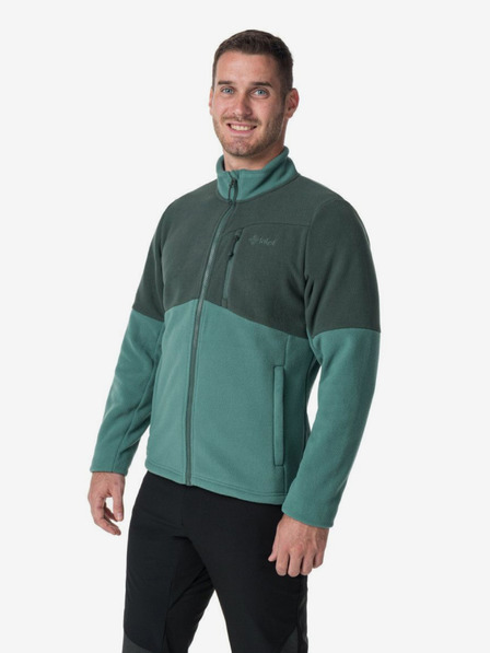 Kilpi Sötétzöld férfi fleece pulóver Kilpi Glander-M