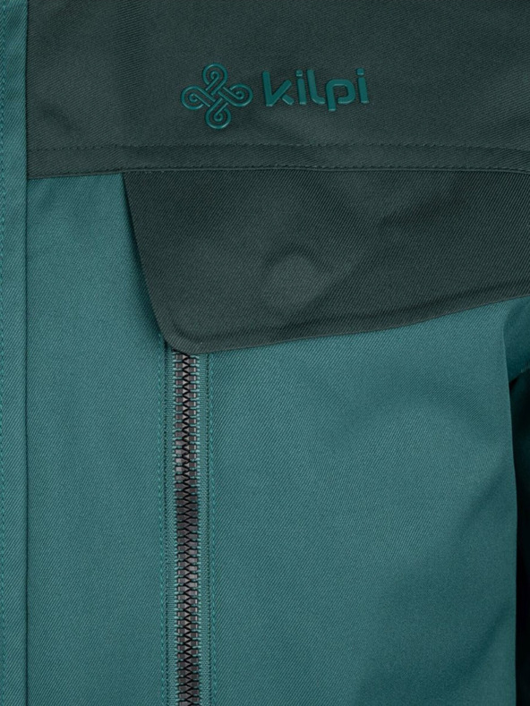 Kilpi Fekete férfi télikabát műszőrmével Kilpi ALPHA