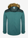 Kilpi Petrol színű férfi télikabát műszőrmével Kilpi ALPHA