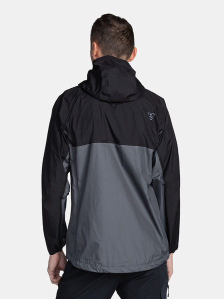 Kilpi Fekete és szürke férfi Kilpi Hurricane-M sportdzseki