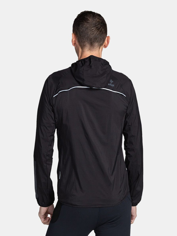 Kilpi Fekete férfi könnyű outdoor dzseki Kilpi ROSA-M
