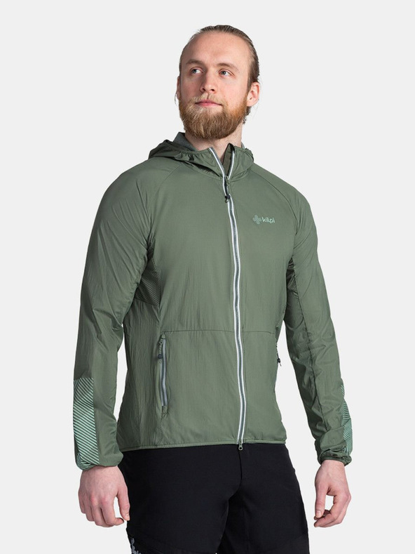 Kilpi Sötétzöld férfi könnyű szabadtéri dzseki Kilpi ROSA-M
