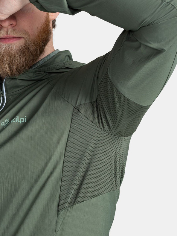 Kilpi Sötétzöld férfi könnyű szabadtéri dzseki Kilpi ROSA-M