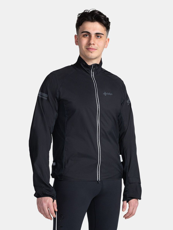 Kilpi Fekete férfi könnyű szabadtéri dzseki Kilpi TIRANO-M