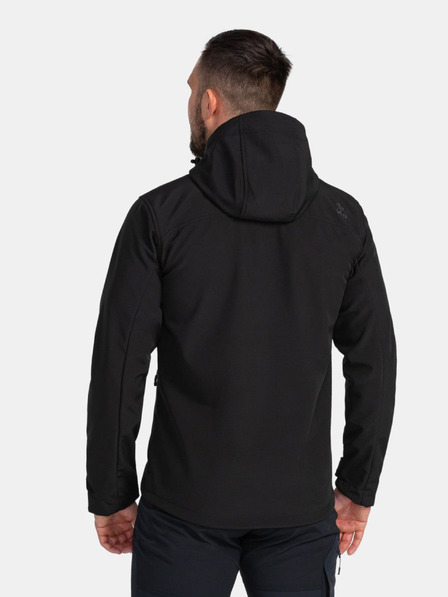 Kilpi Fekete férfi softshell kabát Kilpi RAVIO-M