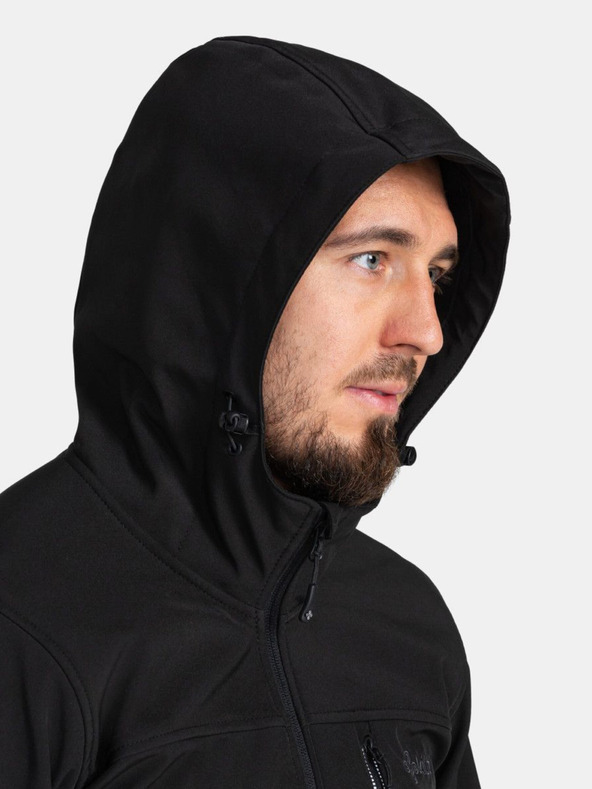 Kilpi Fekete férfi softshell kabát Kilpi RAVIO-M