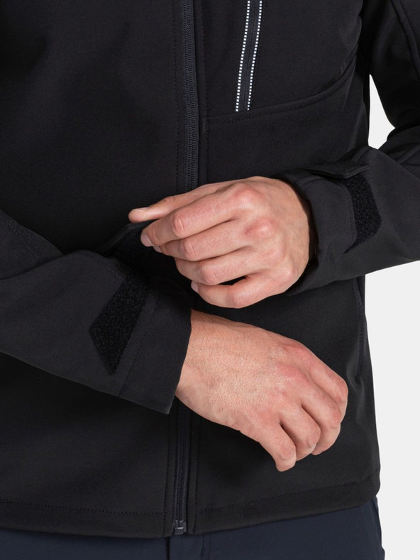 Kilpi Fekete férfi softshell kabát Kilpi RAVIO-M