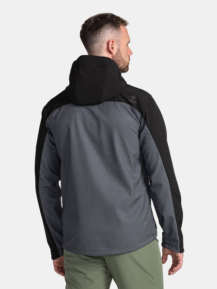 Kilpi Fekete és szürke férfi softshell dzseki Kilpi RAVIO-M