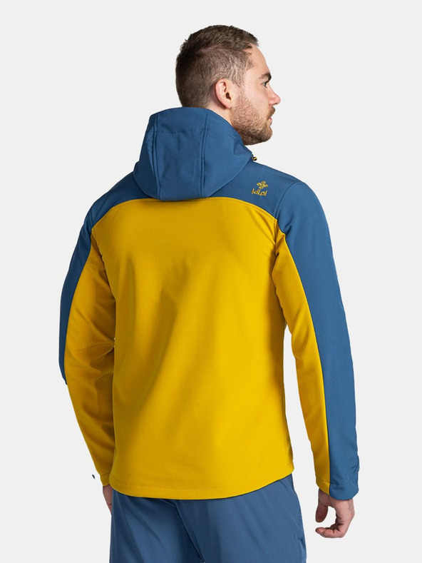 Kilpi Kék és sárga férfi softshell dzseki Kilpi RAVIO-M