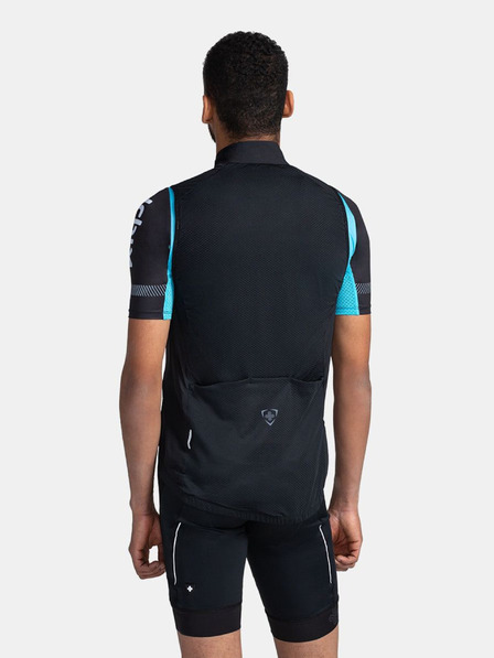 Kilpi Fekete férfi Kilpi FLOW-M kerékpáros mellény
