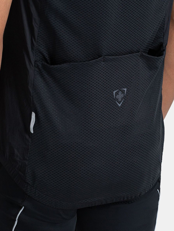 Kilpi Fekete férfi Kilpi FLOW-M kerékpáros mellény