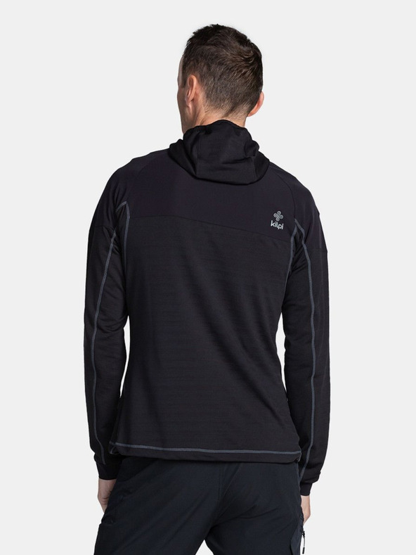 Kilpi Fekete férfi szabadtéri melegítő Kilpi MEMPHIS-M