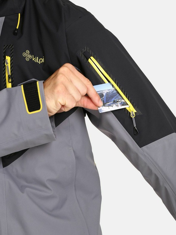 Kilpi Szürke férfi sportmembrános kabát KILPI Hastar-M
