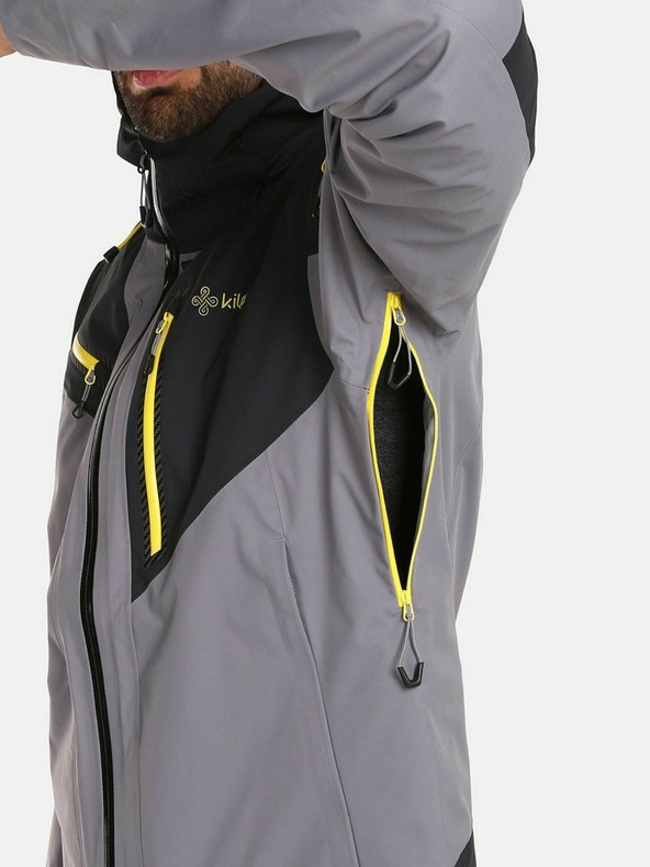 Kilpi Szürke férfi sportmembrános kabát KILPI Hastar-M