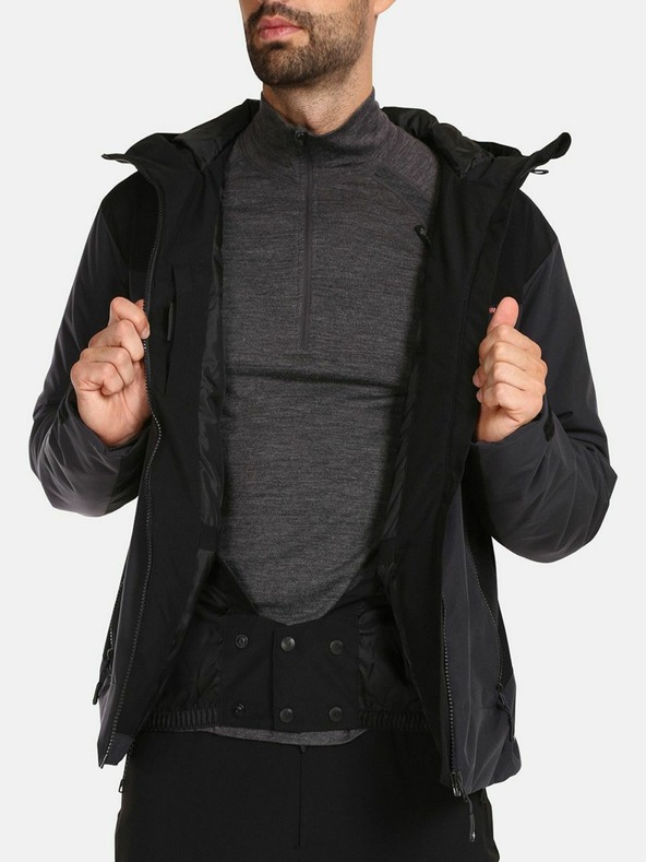 Kilpi Sötétszürke férfi sí dzseki KILPI FLIP-M