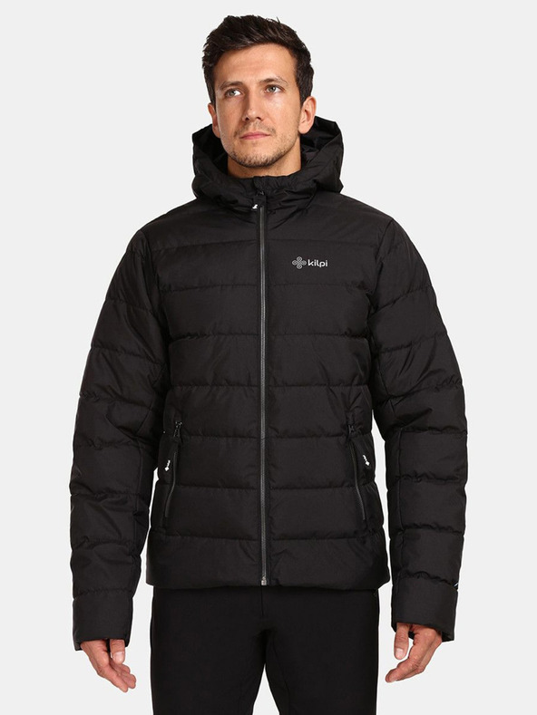 Kilpi Fekete férfi szigetelt kabát Kilpi Tasha-M