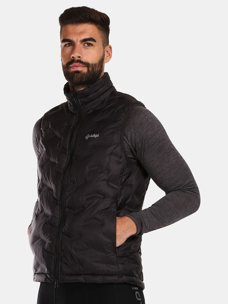 Kilpi Fekete férfi szigetelt kabát Kilpi Nai-M