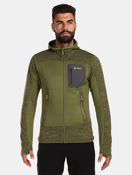 Kilpi Khaki színű férfi funkcionális melegítőfelső Kilpi Freni-M