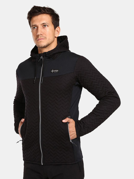 Kilpi Fekete férfi melegítőfelső Kilpi Nevia-M