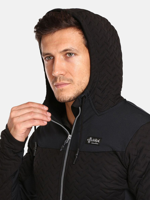 Kilpi Fekete férfi melegítőfelső Kilpi Nevia-M