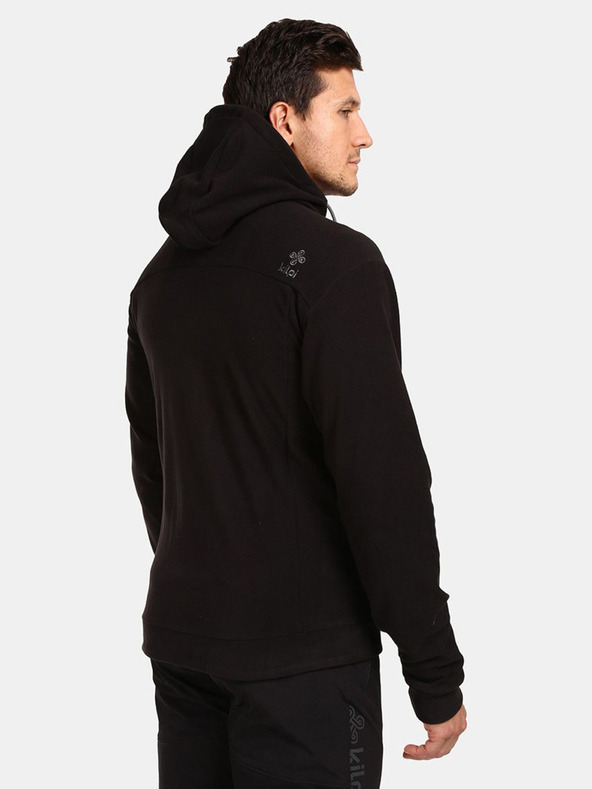 Kilpi Fekete férfi funkcionális kapucnis pulóver Kilpi SIAT-M